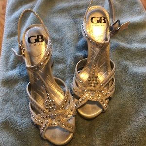 Sparkly high heels for a fun night out